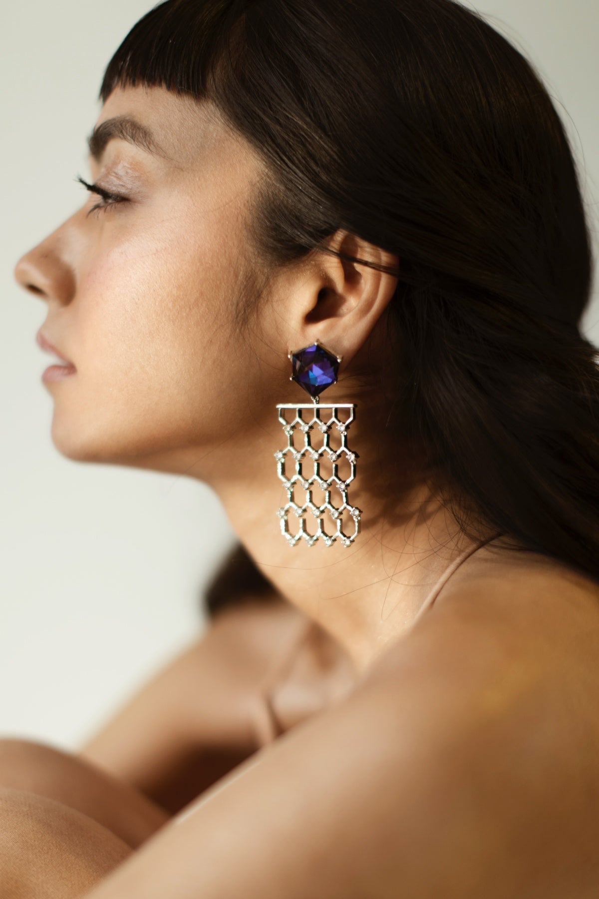 Buy Z-calvsi Crystal Danglers For Women Online at ScrollnShops